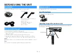 Preview for 5 page of Yamaha RX-V483 Owner'S Manual