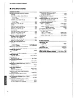 Preview for 6 page of Yamaha RX-V492 Service Manual