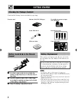 Preview for 4 page of Yamaha RX-V496RDS Owner'S Manual