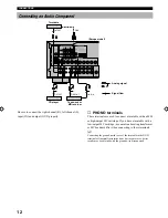 Preview for 14 page of Yamaha RX-V496RDS Owner'S Manual