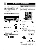 Preview for 20 page of Yamaha RX-V496RDS Owner'S Manual