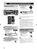 Preview for 26 page of Yamaha RX-V496RDS Owner'S Manual