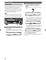 Preview for 36 page of Yamaha RX-V496RDS Owner'S Manual