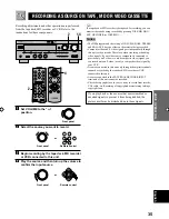 Preview for 37 page of Yamaha RX-V496RDS Owner'S Manual