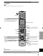 Preview for 47 page of Yamaha RX-V496RDS Owner'S Manual