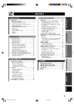 Preview for 5 page of Yamaha RX-V520 Owner'S Manual