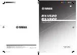 Preview for 66 page of Yamaha RX-V520 Owner'S Manual