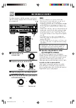 Preview for 36 page of Yamaha RX-V520RDS Owner'S Manual