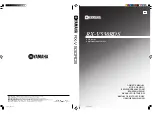 Yamaha RX-V530RDS Owner'S Manual preview