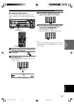 Preview for 29 page of Yamaha RX-V530RDS Owner'S Manual