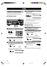 Preview for 36 page of Yamaha RX-V530RDS Owner'S Manual