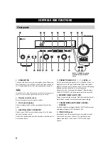 Preview for 8 page of Yamaha RX-V557 Owner'S Manual