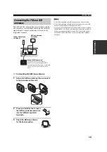 Preview for 23 page of Yamaha RX-V557 Owner'S Manual