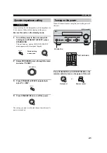 Preview for 25 page of Yamaha RX-V557 Owner'S Manual