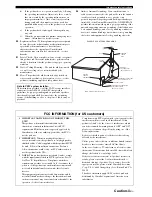 Preview for 3 page of Yamaha RX-V561 Owner'S Manual