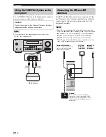 Preview for 24 page of Yamaha RX-V561 Owner'S Manual