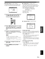 Preview for 57 page of Yamaha RX-V561 Owner'S Manual