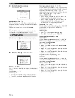 Preview for 58 page of Yamaha RX-V561 Owner'S Manual