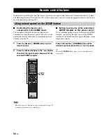 Preview for 60 page of Yamaha RX-V561 Owner'S Manual