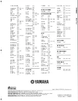 Preview for 84 page of Yamaha RX-V561 Owner'S Manual