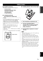 Предварительный просмотр 5 страницы Yamaha RX-V563 - AV Receiver Owner'S Manual