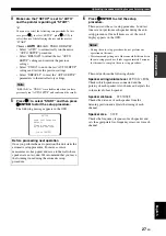 Предварительный просмотр 29 страницы Yamaha RX-V563 - AV Receiver Owner'S Manual