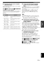 Предварительный просмотр 43 страницы Yamaha RX-V563 - AV Receiver Owner'S Manual