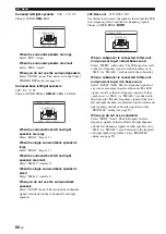 Предварительный просмотр 62 страницы Yamaha RX-V563 - AV Receiver Owner'S Manual