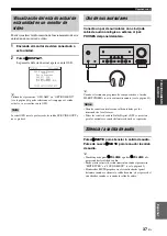 Предварительный просмотр 135 страницы Yamaha RX-V563 - AV Receiver Owner'S Manual