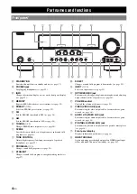 Preview for 8 page of Yamaha RX-V565BL Owner'S Manual