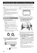 Preview for 22 page of Yamaha RX-V565BL Owner'S Manual