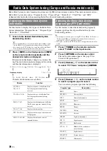 Preview for 34 page of Yamaha RX-V565BL Owner'S Manual