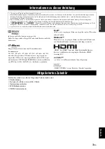 Preview for 135 page of Yamaha RX-V565BL Owner'S Manual