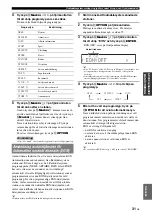 Preview for 227 page of Yamaha RX-V565BL Owner'S Manual