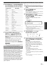 Preview for 291 page of Yamaha RX-V565BL Owner'S Manual