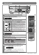 Preview for 8 page of Yamaha RX-V567 Quick Reference Manual