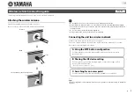 Preview for 1 page of Yamaha RX-V577 Connection Manual