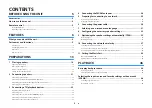 Preview for 2 page of Yamaha RX-V581 Owner'S Manual