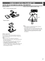 Предварительный просмотр 27 страницы Yamaha RX-V590 - AV Receiver - Dark Owner'S Manual