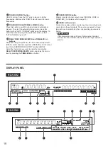 Preview for 20 page of Yamaha RX-V592 Owner'S Manual