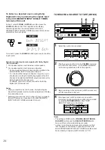 Preview for 26 page of Yamaha RX-V592 Owner'S Manual