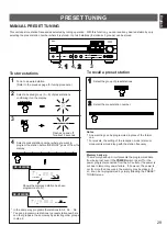 Preview for 29 page of Yamaha RX-V592RDS Owner'S Manual