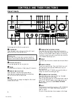 Preview for 8 page of Yamaha RX-V595aRDS Owner'S Manual