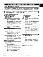 Preview for 19 page of Yamaha RX-V595aRDS Owner'S Manual