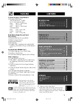 Предварительный просмотр 5 страницы Yamaha RX-V596 Owner'S Manual