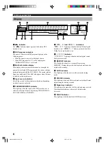 Preview for 10 page of Yamaha RX-V596 Owner'S Manual