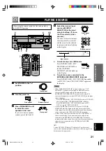 Preview for 25 page of Yamaha RX-V596 Owner'S Manual