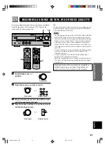 Preview for 35 page of Yamaha RX-V596 Owner'S Manual