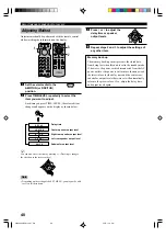 Preview for 44 page of Yamaha RX-V596 Owner'S Manual