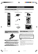 Preview for 4 page of Yamaha RX-V596RDS Owner'S Manual